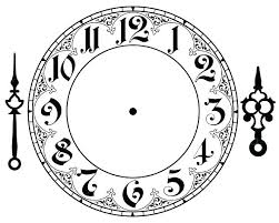 Free Printable Clocks Tatsachen Info