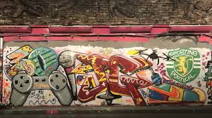 graffiti street artist in london