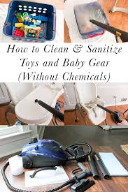 how to clean and sanitize toys baby