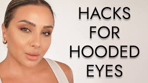 best eye makeup hacks for hooded eyes