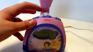 Disney Princess Alarm Clock Radio Dcr4500 P W Nite Lite Belle Snow White Pink Sold