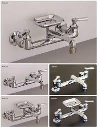 Wall Mount Faucet For A Kitchen Sink
