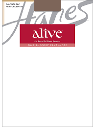 hanes alive full support control top