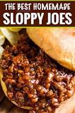 What is Sloppy Joe sauce made of?