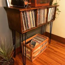 I've been meaning to do this project for a while. Record Player Stand Vinyl Storage Ryobi Nation Projects