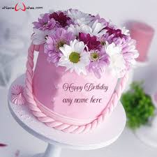 Birthday Cake Image With Name Edit