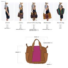 Size Chart Nena Co In 2019 Size Chart Bags Day Bag