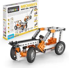 engino stem toys mechanics wheels