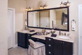102 inch wide single sink makeup vanity in ultraline satin white color finish.60 vanity cabinet, 30 knee drawer and 12 drawer bank for a total width size of 102 priced at $3349.00.kyoto sink vanity countertop not available. Narrow Bathroom Vanities And Stool Top Bathroom Nice Narrow Layjao