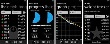 Windows Phone App Review Weight Tracker Windows Central