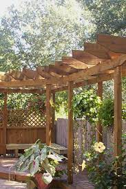 10 awesome wooden garden pergola plans