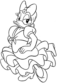 All kids like to play with their sisters and brothers and do fun stuff. Princess Daisy Duck Coloring Page Coloring Sun