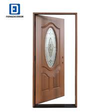 Fangda Fibreglass Door Set With Wood