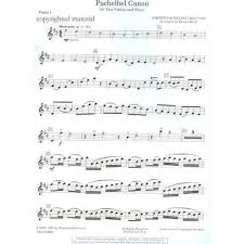 Bach's air on the g string; Pachelbel Johann Canon For Two Violins And Piano Arranged By Daniel Dorff Published By Theodore Presser Company Shar Music Sharmusic Com
