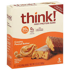 think 20g protein bars creamy peanut