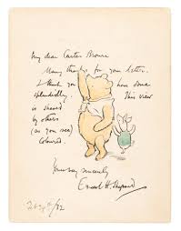 Splendid scribbles on instagram how to draw winnie the pooh this was requested by someone so i h winnie the pooh drawing easy disney drawings easy drawings. Rare Winnie The Pooh Drawing Leads April 19 Auction