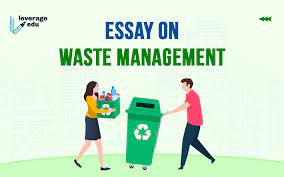 essay on waste management in 200 400