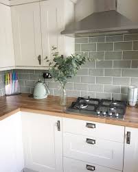 Aplus projects bathroom wall tiles design ideas. What S With The Rain Today It Hasn T Stopped Since I Made The Decision To Paint The C Kitchen Wall Tiles Design Kitchen Remodel Small Green Kitchen Backsplash