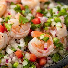 shrimp ceviche traditional or cooked