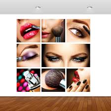 beauty salon makeup model nail shades