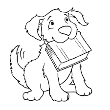 Op kleurplaten 24 hebben we wat je zoekt! Kleurplaat Van Een Hond Printen Leuk Voor Kids
