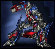 to draw optimus prime from transformers