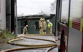 west belfast carpet warehouse arson