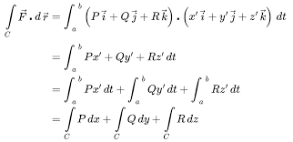 Confusion Regarding Vector Line Integrals Mathematics