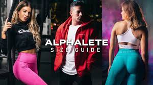 Full Disclosure Size Guide Our Biggest In History The Pieces Youve Been Waiting For Alphalete