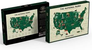 Us states and capitals by region. Puzzles National Parks Map 1000 Pc Puzzle U S Toys Games