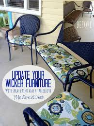 wicker furniture makeover my love 2