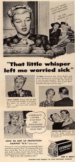 body odor b o in ads in the 1920s
