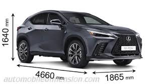 lexus nx dimensions boot e and