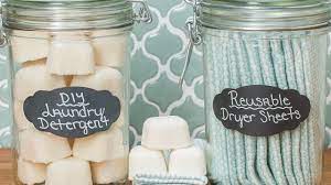 diy laundry detergent dryer sheets