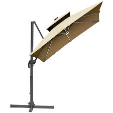 Outsunny 10ft Solar Led Cantilever