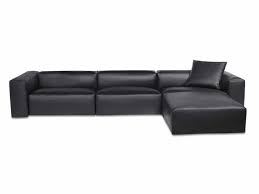 aspettami sectional sofa black