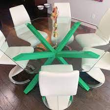Round Tabletop Dining Table Base