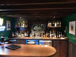 Man Cave Irish Pub In Basement