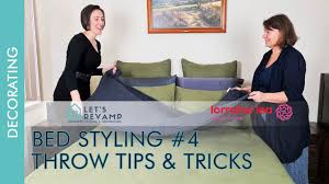 bed styling episode 4 throw tips