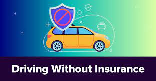 driving without insurance state by