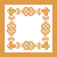 frame border ornament rustic decorative