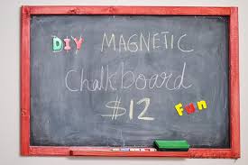 Easy Diy Magnetic Chalkboard How To