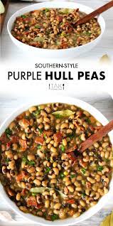 purple hull peas recipe for fresh or