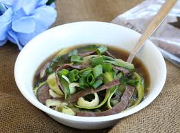 Served on top of a pile of potato's and then top the beef with a sunny side up egg. Roast Beef Zoodle Soup Quick And Easy Low Carb Dinner Ginger Casa