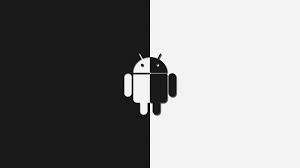 Wallpaper logo android white black golf ...