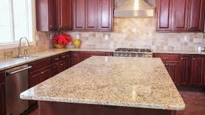 giallo ornamental granite kitchen