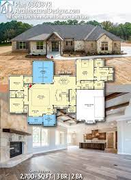 Plan 68638vr Hill Country Ranch Home