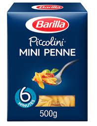 Barilla Piccolini Mini Penne Rigate Pasta 500g Sgaria Foods gambar png
