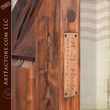 Custom Harvest Moon Gate Solid Wood