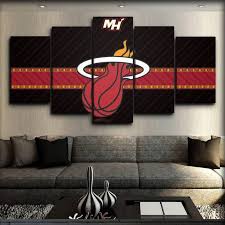 Miami Heats Logo Nba Basketball Sport